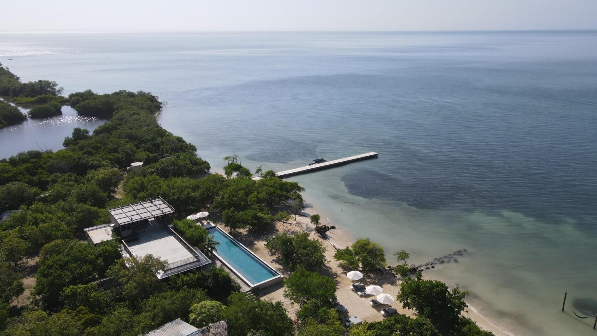 Sabai Beach Hotel Isla Barú Buitenkant foto